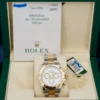 2005 Rolex Cosmograph Daytona 1165523 18k Gold Stainless 40mm Box Papers, view 9