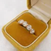 NEW 18k 5-Stone Diamond Stacker Band 4.52ctw Yellow Gold Size 6.25, view 8