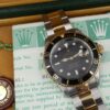 1999 Rolex Submariner SS 18k 16613 Black Dial 40mm Warranty Box Papers, view 1