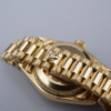 Ladies Rolex 18k Yellow Gold Diamond Dial Watch 69178 26mm 1991 Warranty, view 4