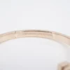 Tiffany T T1 Wide Diamond Hinged Bangle 4.08ct 18k Rose Gold Bracelet, view 9
