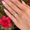 Tacori 1.5ct Radiant Diamond Halo Engagement Ring EGL G SI1 Platinum Sz 5, view 10