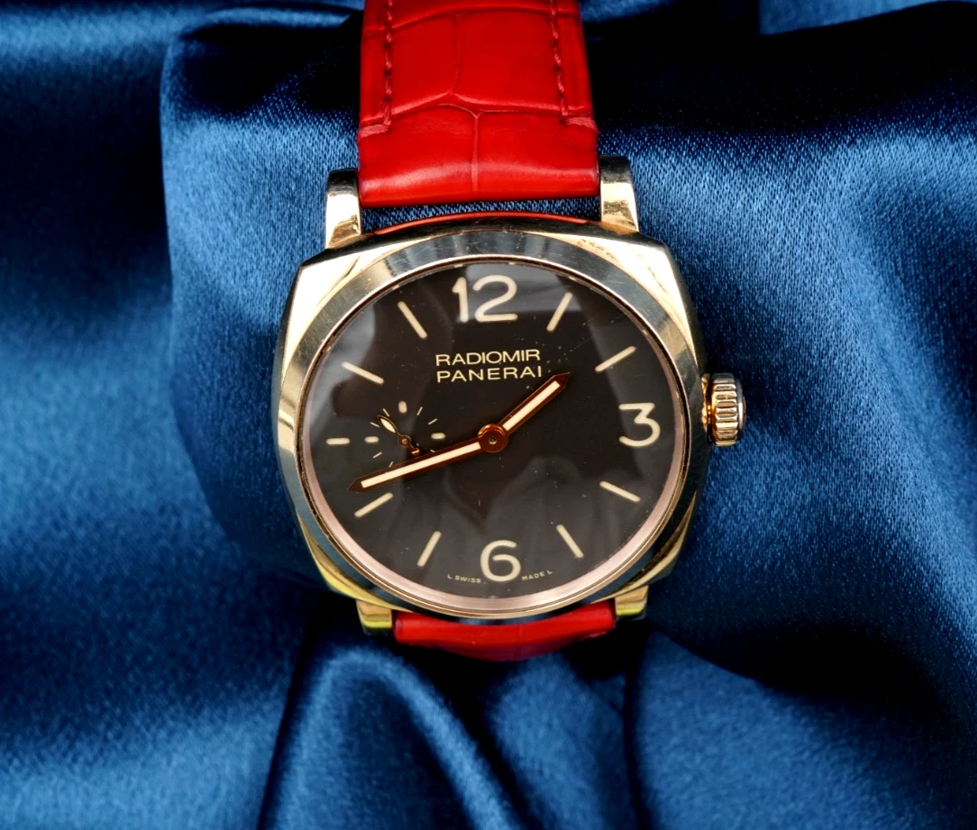 Panerai Radiomir 1940 Oro Rosso PAM00513 18K Rose Gold 42mm Manual Watch, view 3