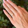 Diamond Engagement Ring 14k White Gold GIA VS1 Solitaire 1.3ct Size 6 shown worn