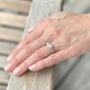 East West 14k Gold 1.3ct Marquise Diamond Engagement Ring Size 7 VVS2 GIA, view 3