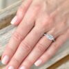 East West 14k Gold 1.3ct Marquise Diamond Engagement Ring Size 7 VVS2 GIA, view 4