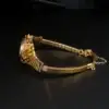 Antique Australian Natural Opal Bracelet, 9k Rose Gold, view 5