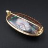 Antique Yowah Nut Opal Brooch, 30 Ct, 14k Yellow Gold, view 5