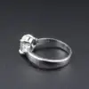 Vintage Black Opal and Diamond Cocktail Ring, Platinum, view 6