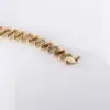 Estate 14k Diamond Tennis Bracelet Slant Link 2ctw Yellow Gold 6.75 inch - view 8