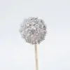 Antique Mine Cut Diamond Stick Pin, Platinum and 14k Gold, view 4