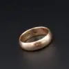 Victorian Rose Gold Wedding Band, 14k, 6mm, Dated 1898, view 1