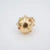 Mid-Century Sputnik Charm Pendant, 18k Yellow Gold, view 3