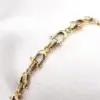 Vintage Equestrian Fancy Link Bracelet, 14k Yellow Gold, 7.5", view 1