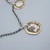 Santa Fe Jewels Antique Moroccan Coin Station Necklace, Sterling Silver, 31 Inch, view 3