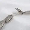 Art Deco Diamond Filigree Panel Bracelet, 14k White Gold, view 9