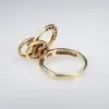 Norman Teufel Diamond Spinner Band, 0.52 Ctw, 14k Gold, 1975, view 5