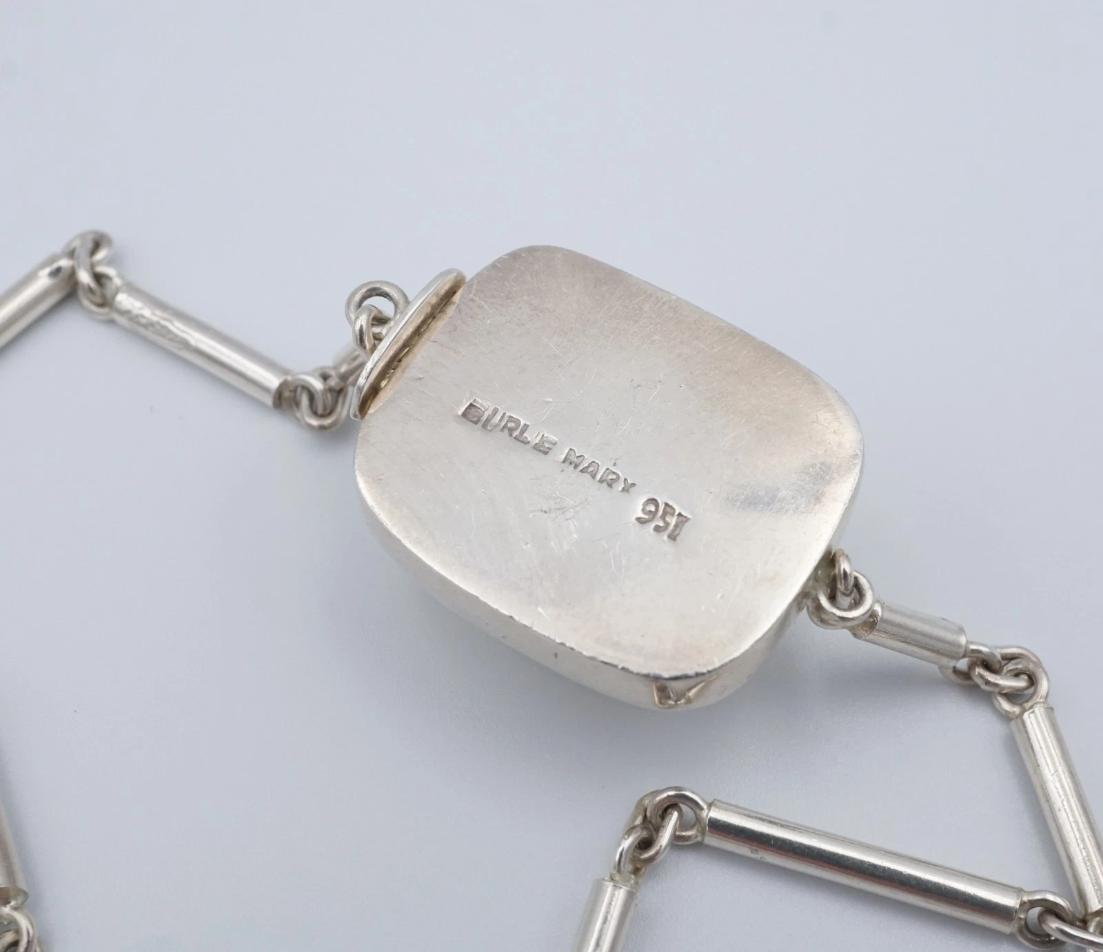 Burle Marx Fine Silver Amethyst Pendant Necklace, 27", view 5