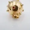 Mid-Century Sputnik Charm Pendant, 18k Yellow Gold, view 4
